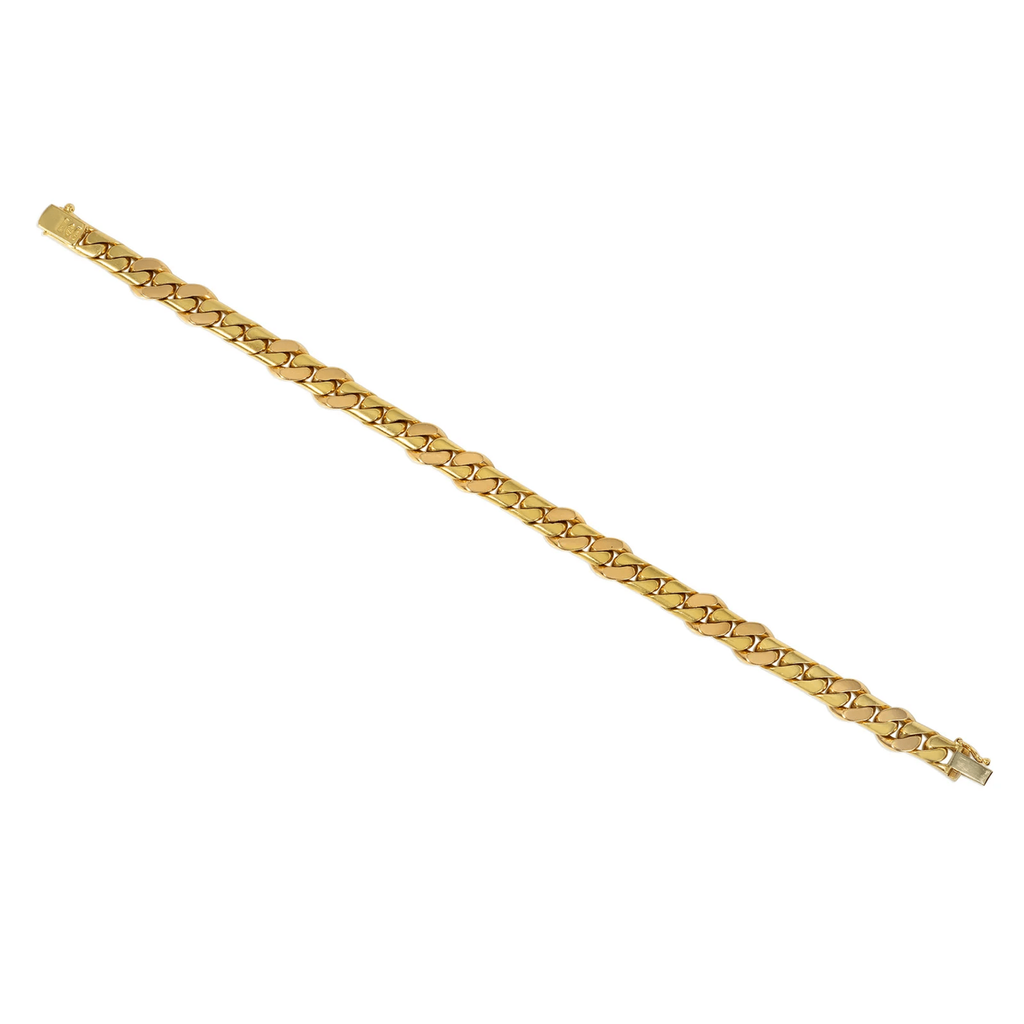 Pavani Dario di Pavani Norma Italy 1960s 18KT Yellow Gold Bracelet & Necklace Set back
