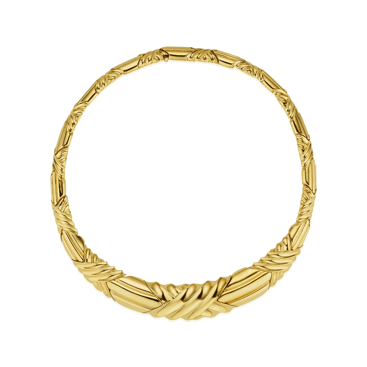 Cartier 1980s 18KT Yellow Gold Necklace front