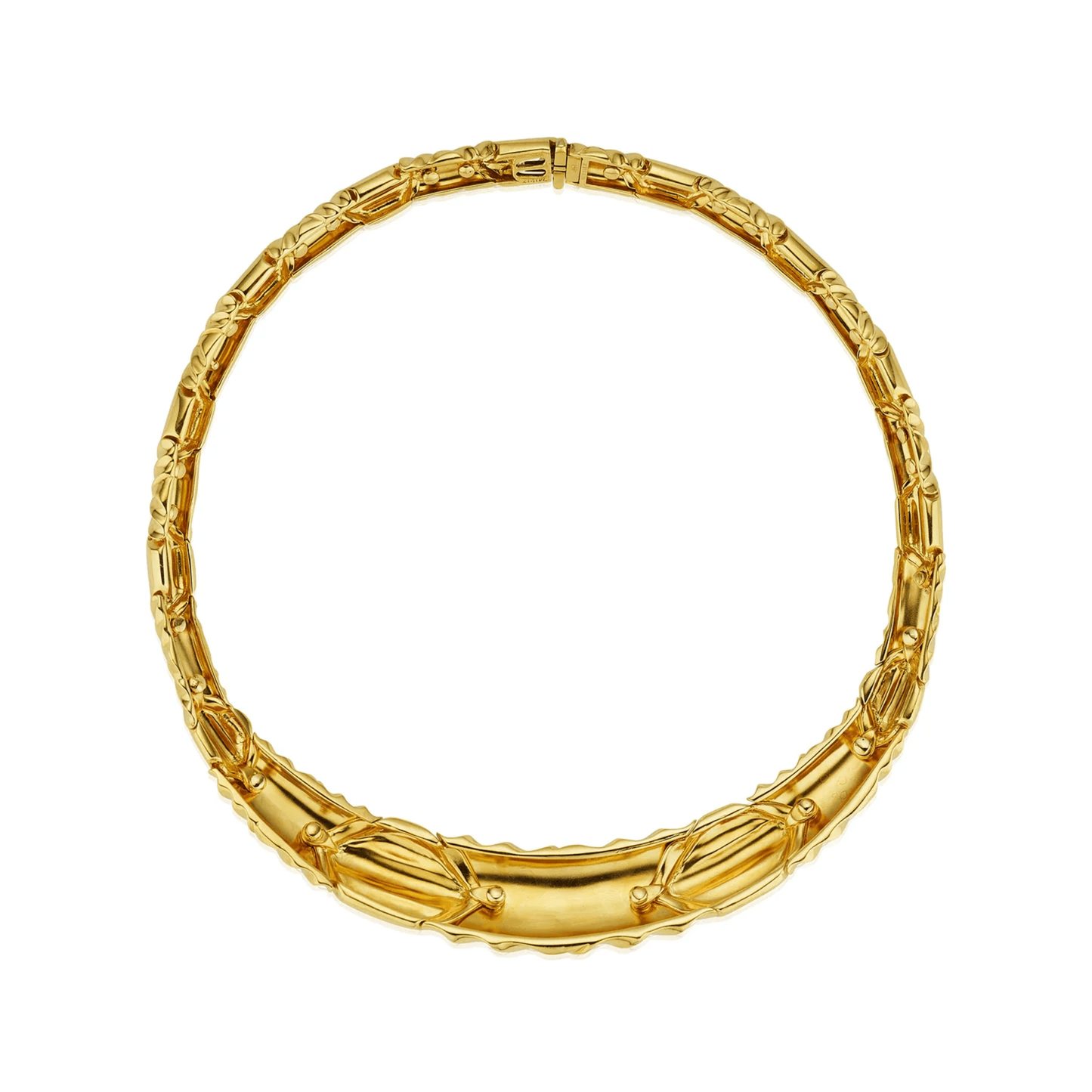Cartier 1980s 18KT Yellow Gold Necklace back