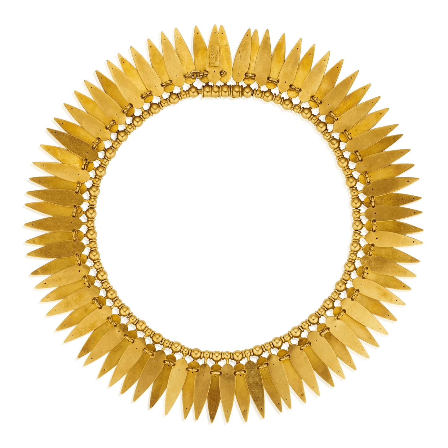 Ernesto Pierret Rome Victorian 18KT Yellow Gold Necklace back