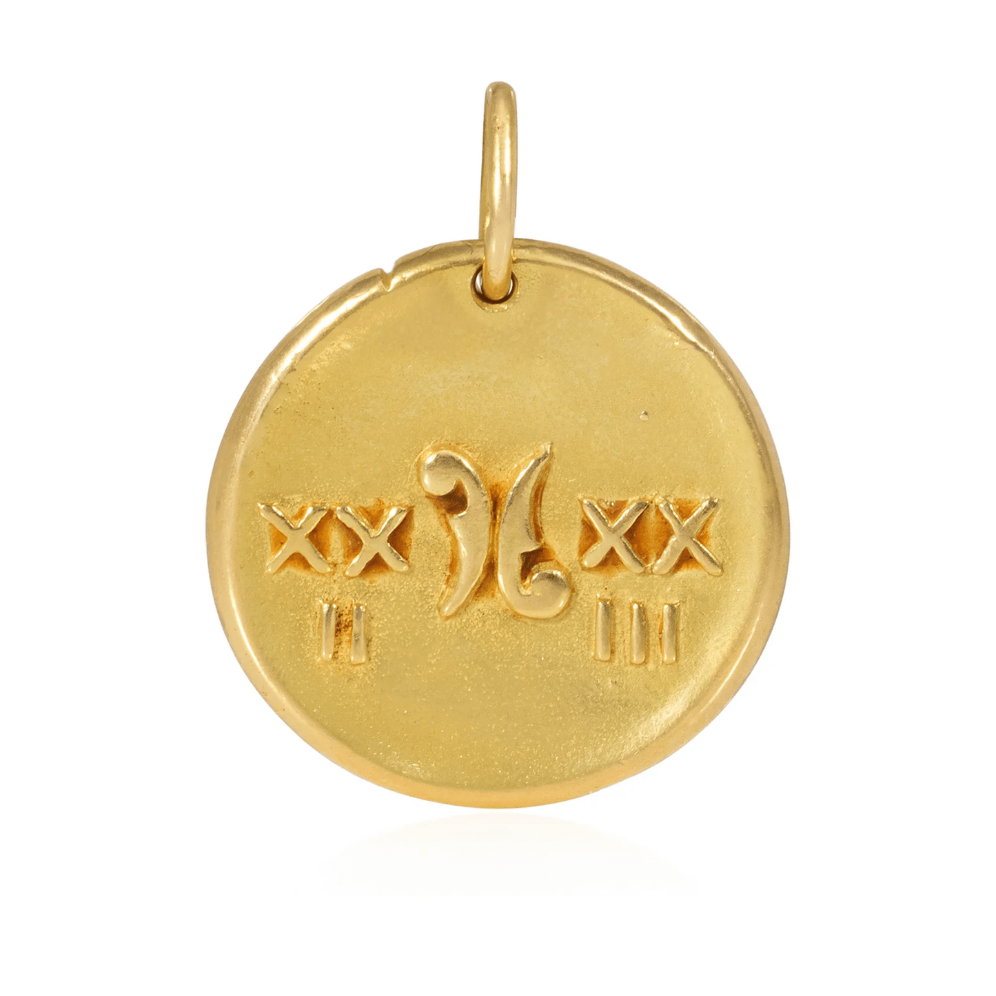 Van Cleef & Arpels France 1950s 18KT Yellow Gold Pisces Pendant back