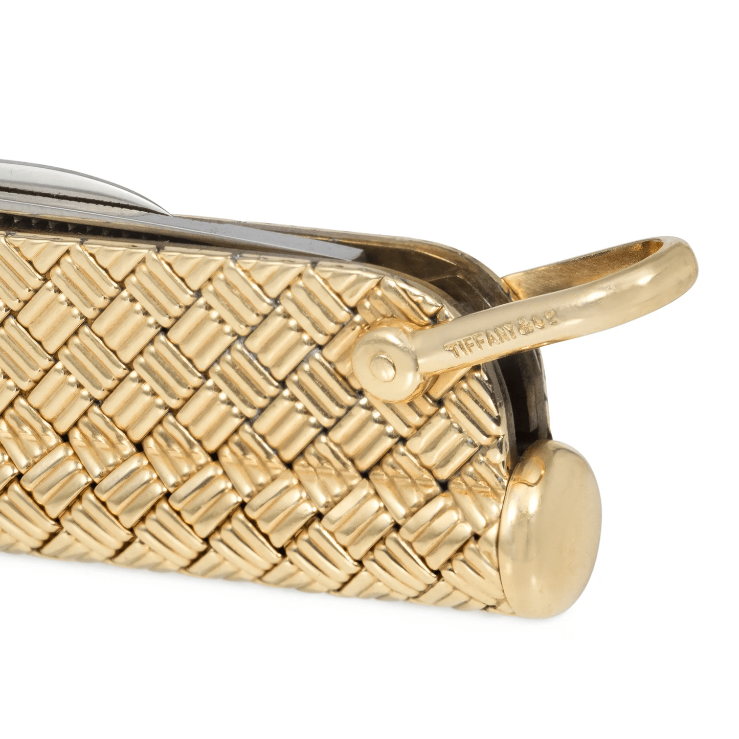 Tiffany & Co. Retro 14KT Yellow Gold Multitool Pendant details