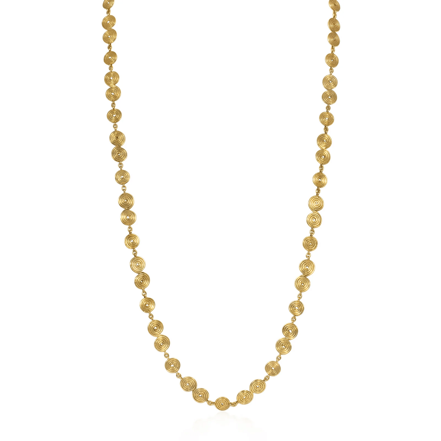 Tiffany & Co. American 1970s 18KT Yellow Gold Necklace front