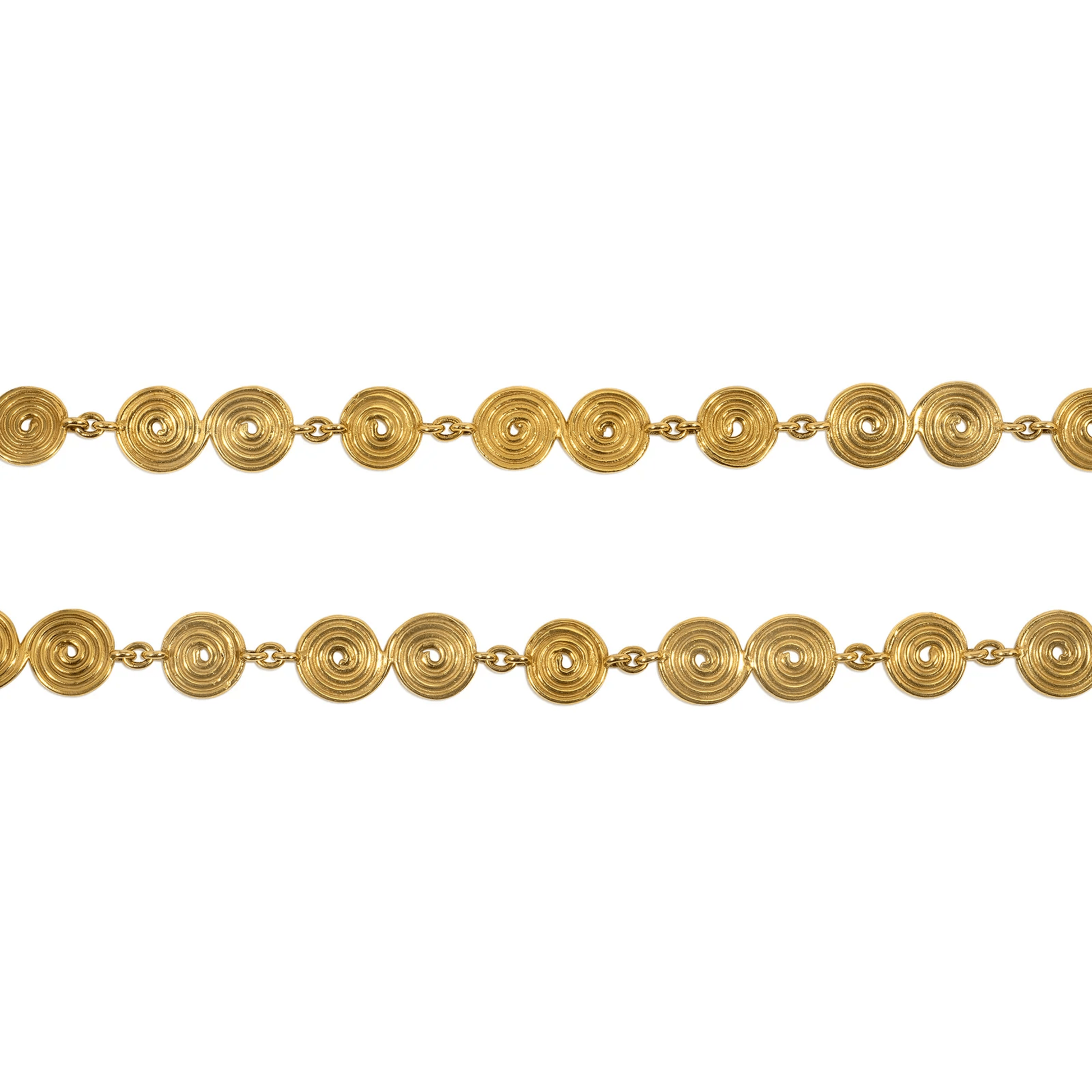 Tiffany & Co. American 1970s 18KT Yellow Gold Necklace close-up