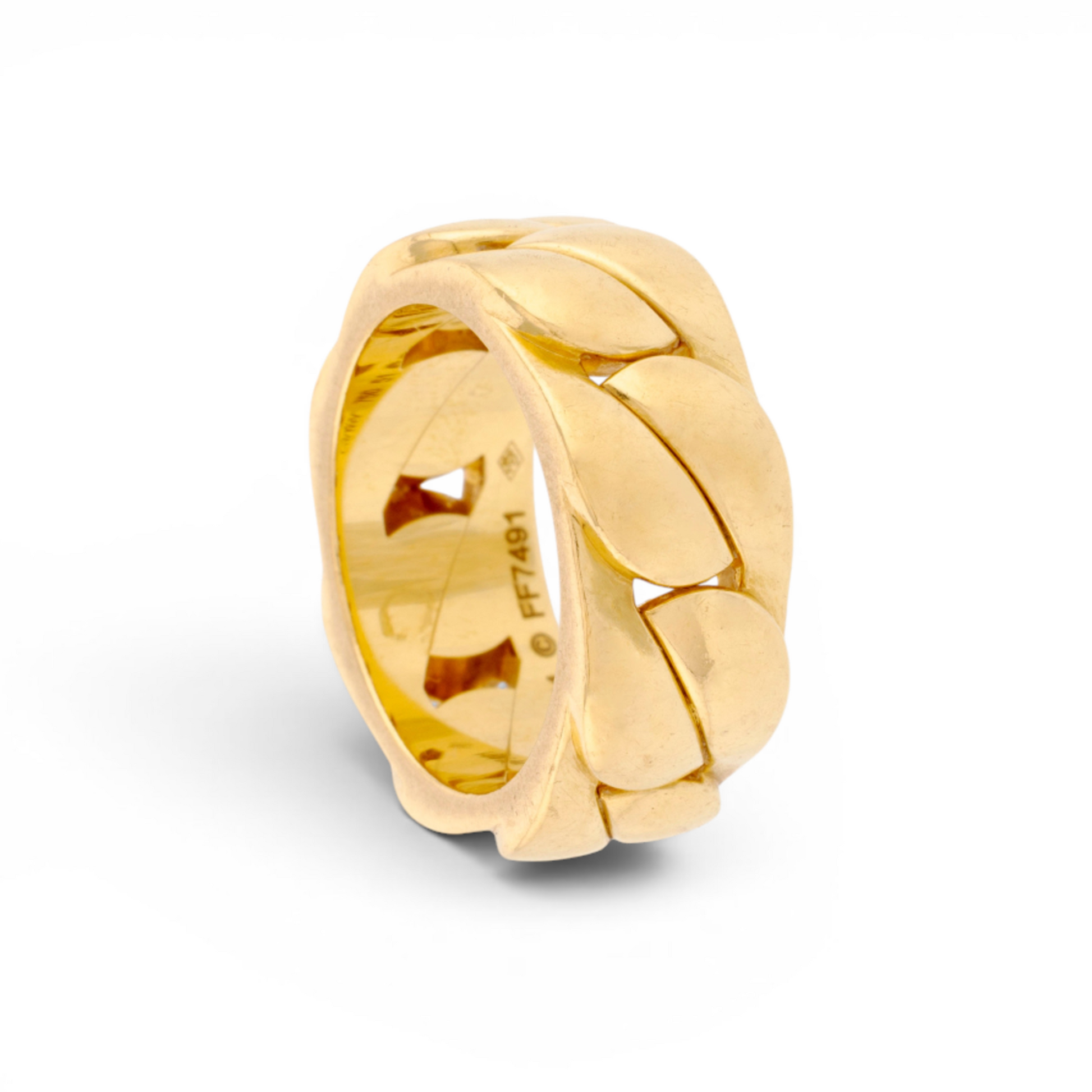 Cartier 1980s 18KT Yellow Gold Ring number