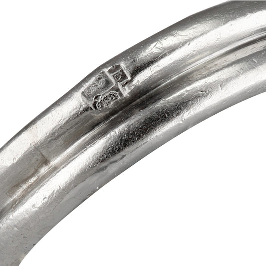 1940s Platinum Diamond Ring stamp