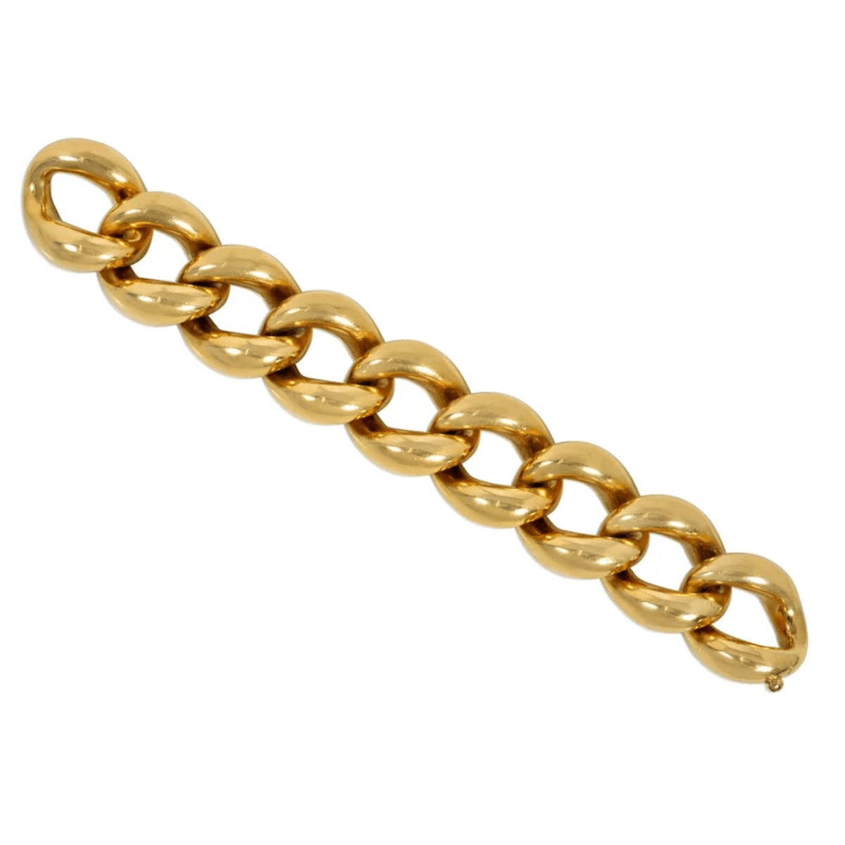Cartier NY 1960s 18KT Yellow Gold Bracelet front