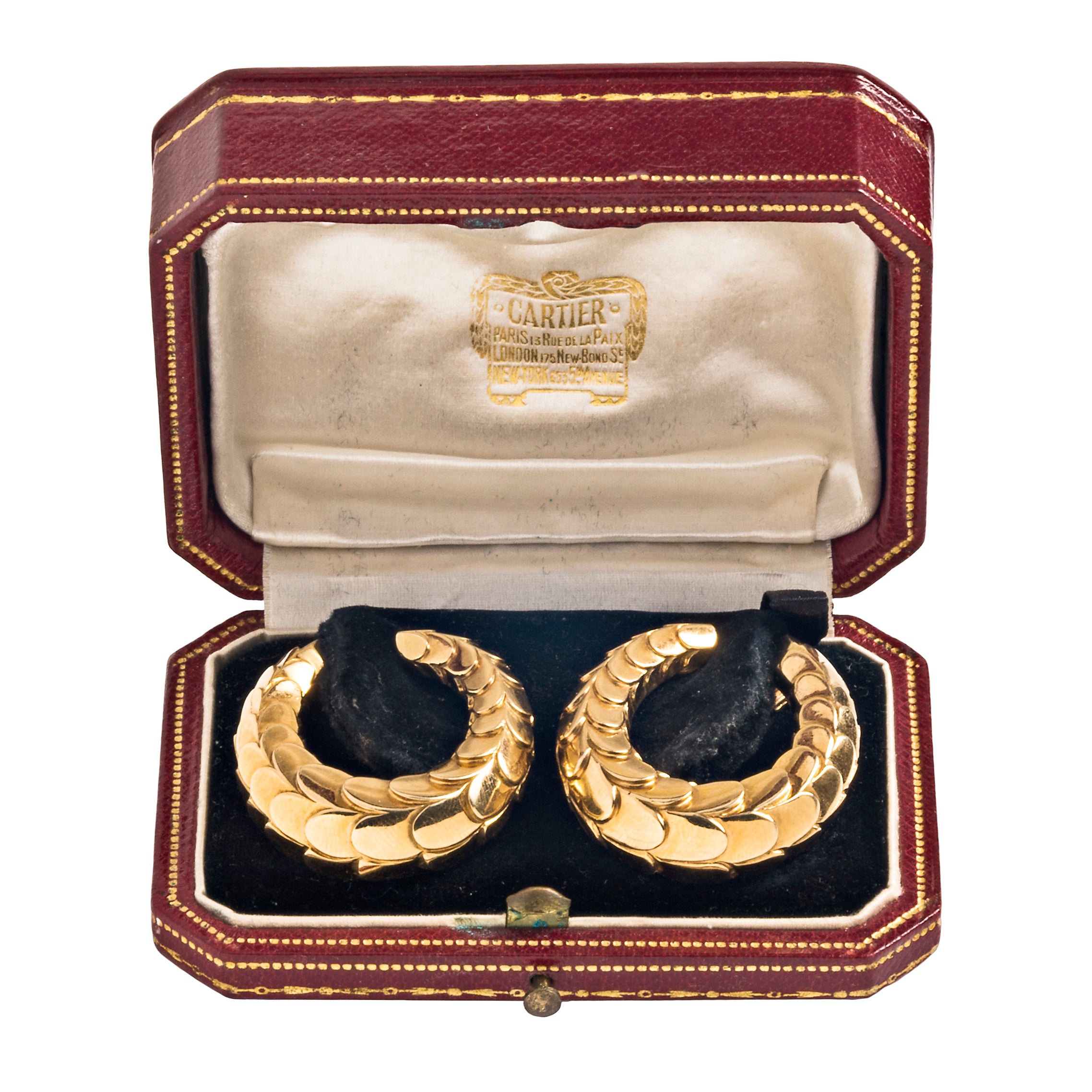 vintage Cartier earrings from Tiina Smith