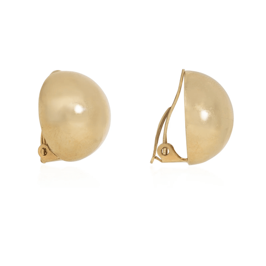 Tiffany & Co. Retro 14KT Yellow Gold Earrings side