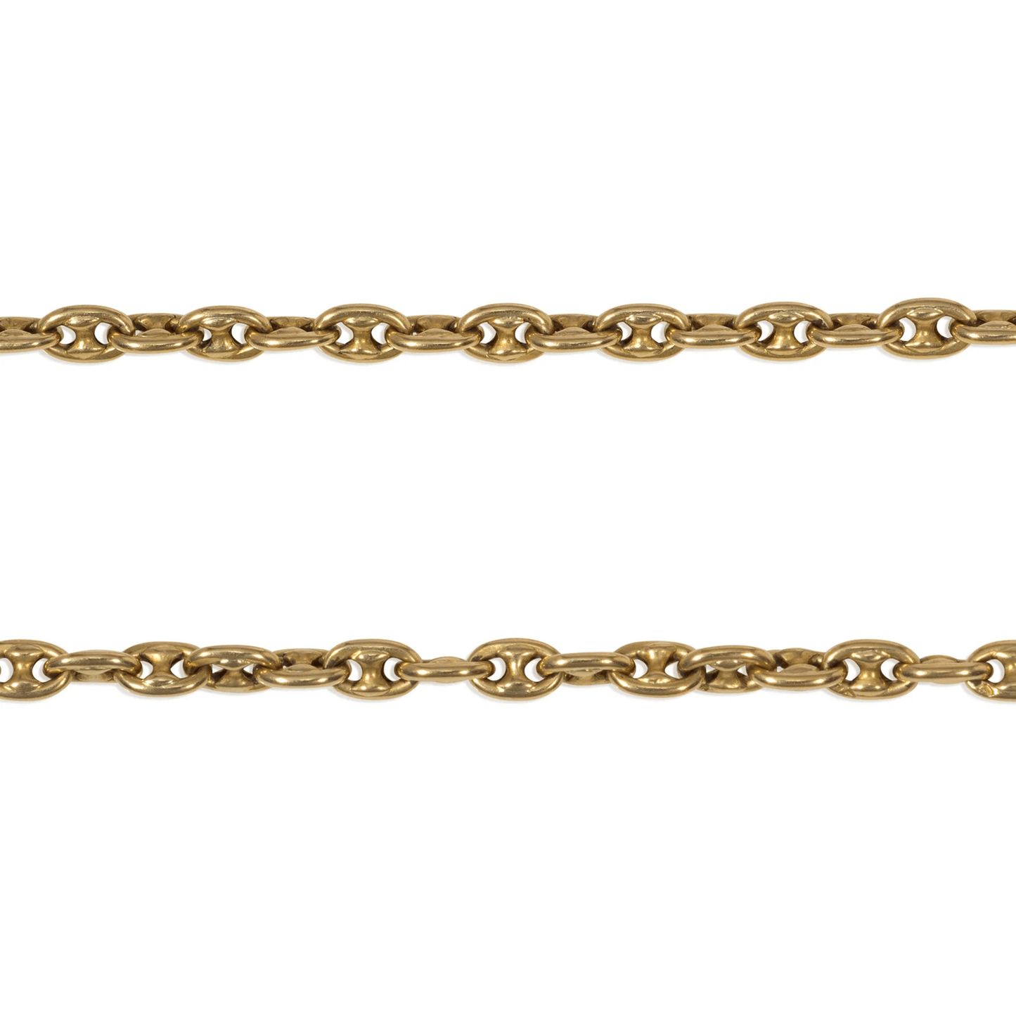 Victorian 18KT Yellow Gold Necklace close-up details