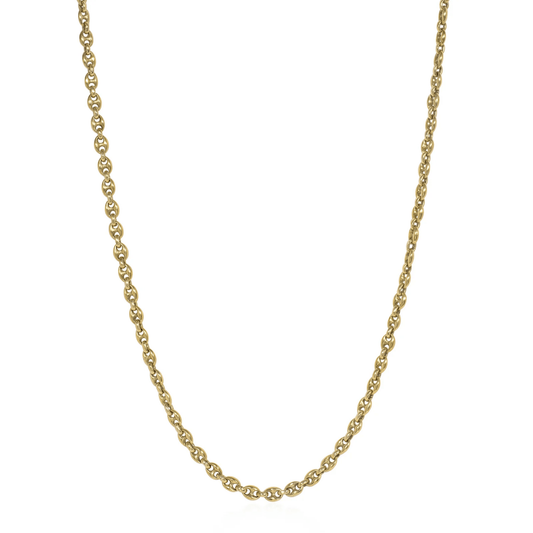 Post-1980s 18KT Yellow Gold Necklace front