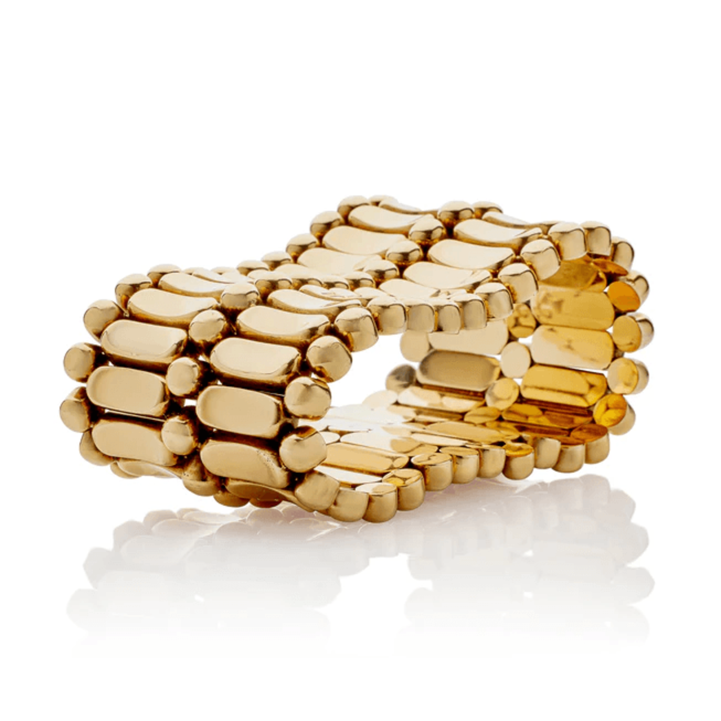 Retro 18KT Yellow Gold Bracelet profile