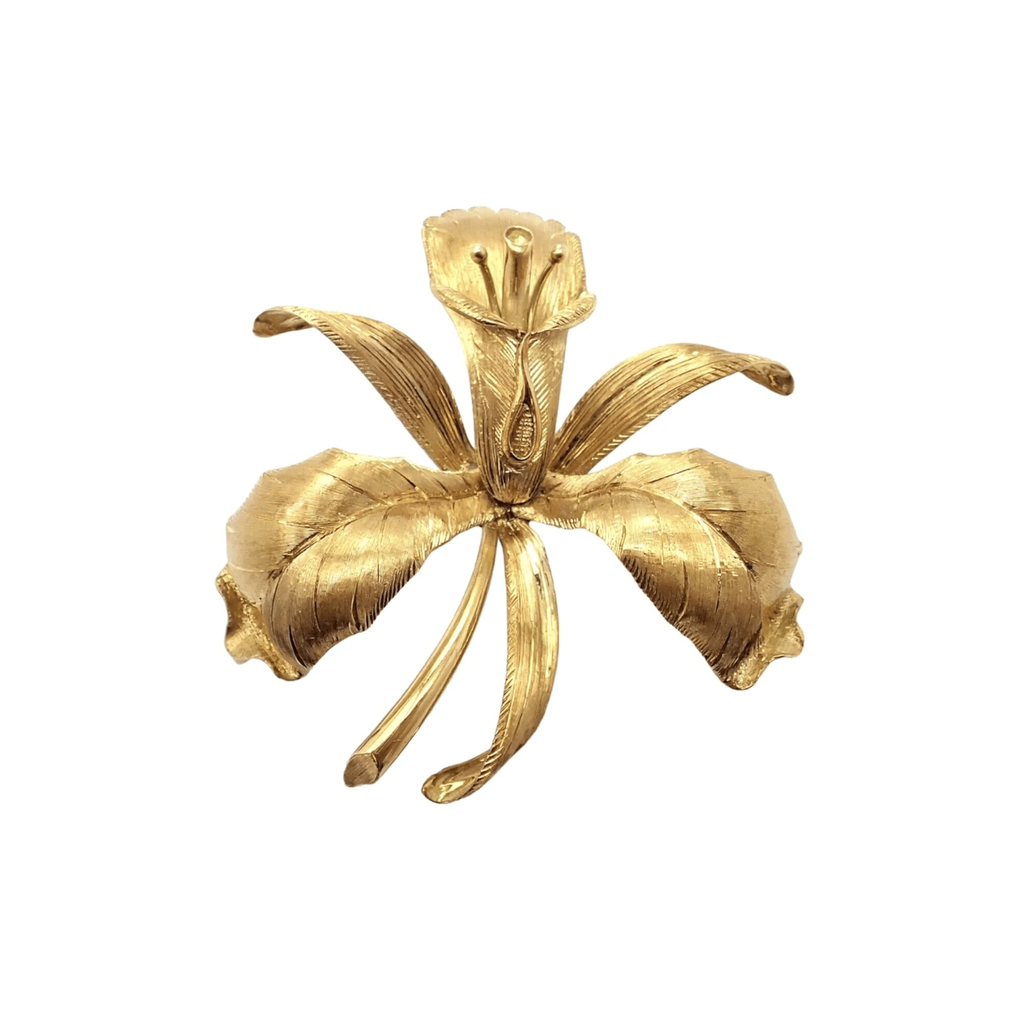Tiffany & Co. 1950s 18KT Yellow Gold Brooch